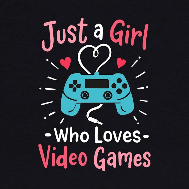 Video Game Gamer Girl Gaming by CreativeGiftShop